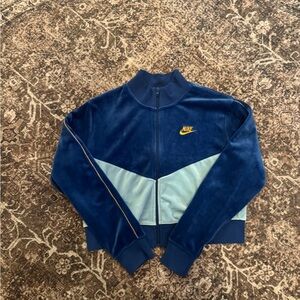 Nike Navy and Sky Blue Jacket